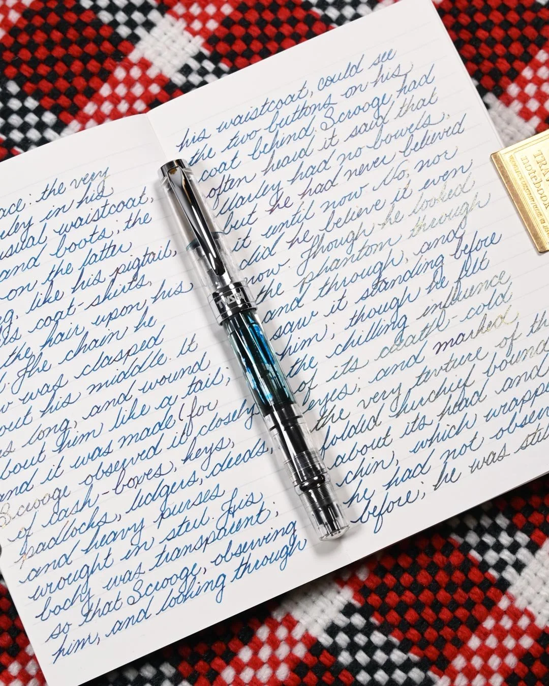 Diamine Celestial Skies writing sample 3