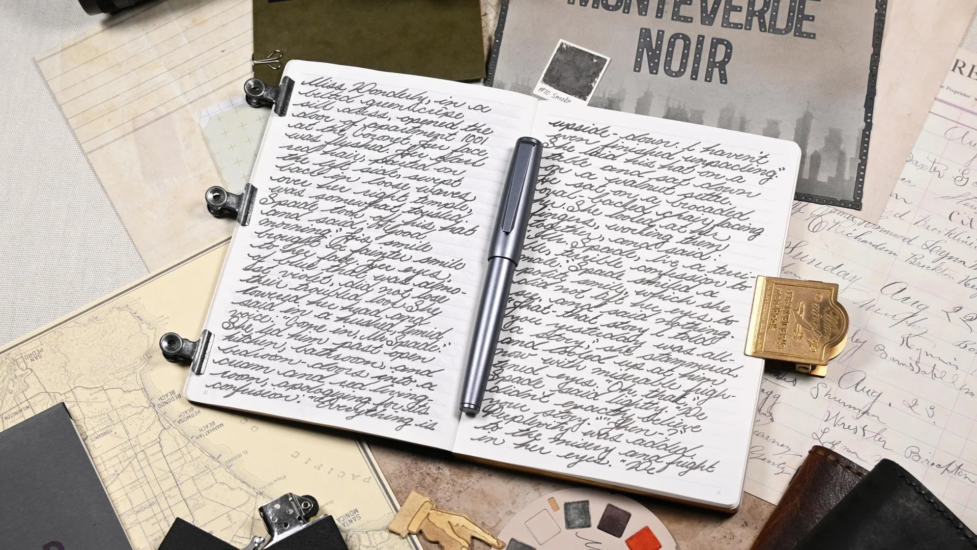Monteverde Smoke Noir writing sample