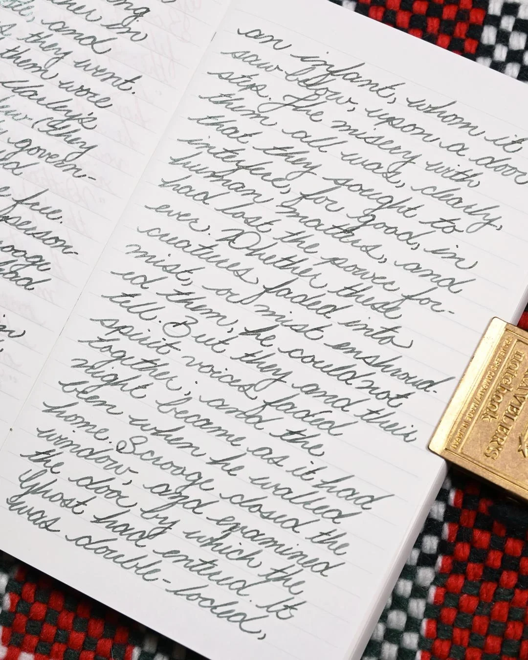 Diamine Fir & Fog writing sample 5
