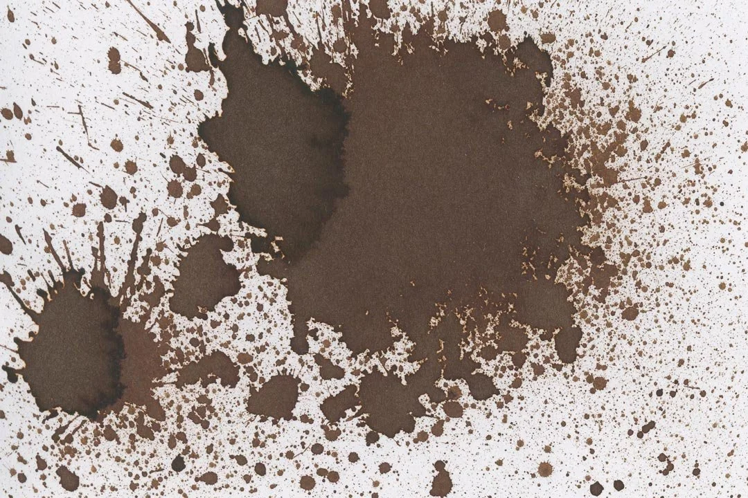 Diamine Smoky Tobacco ink splat