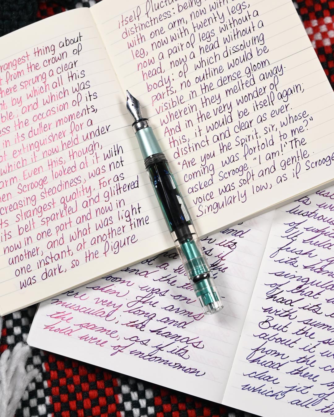 Diamine Dream Catcher writing sample 4