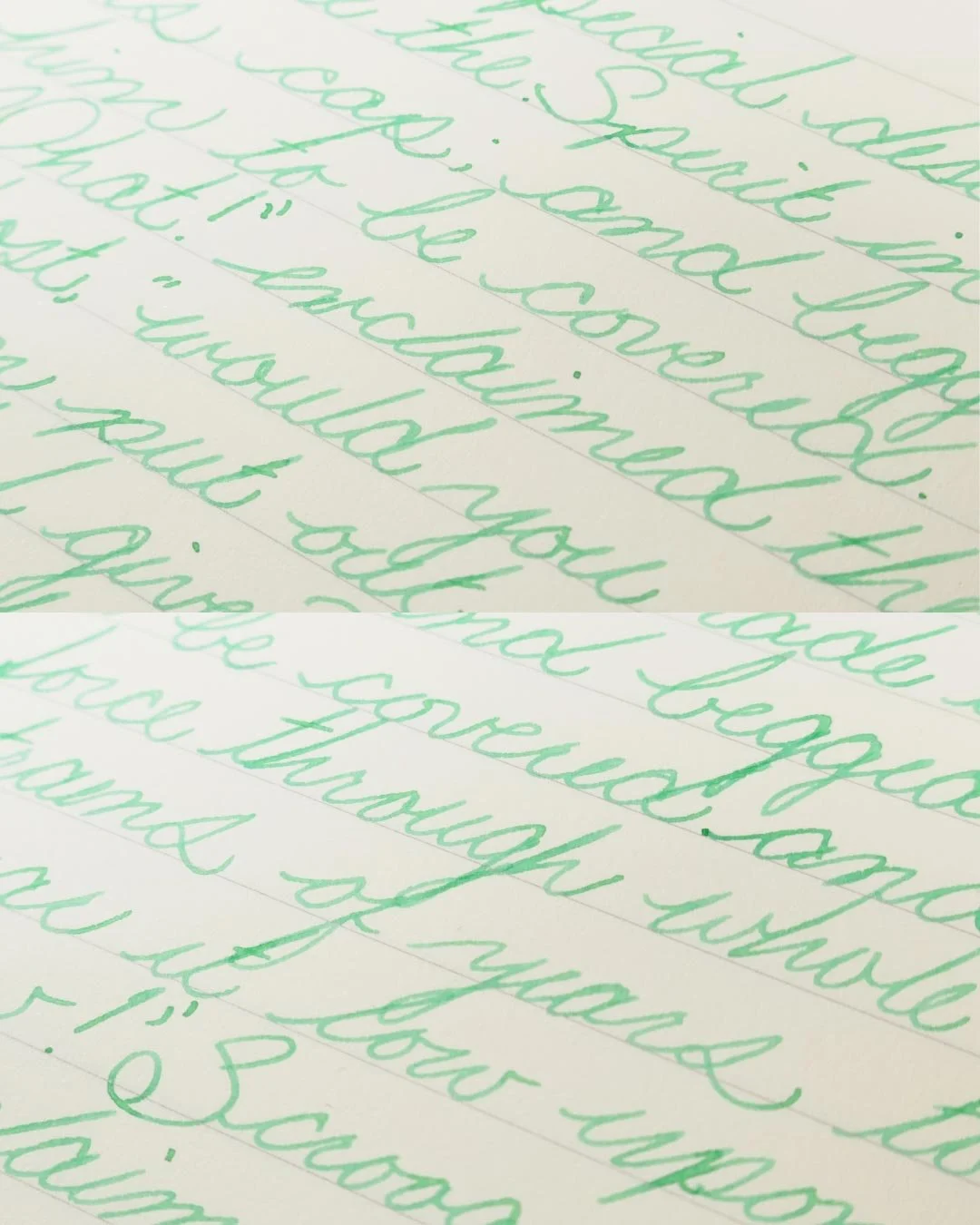 Diamine Bittersweet cursive macro 2