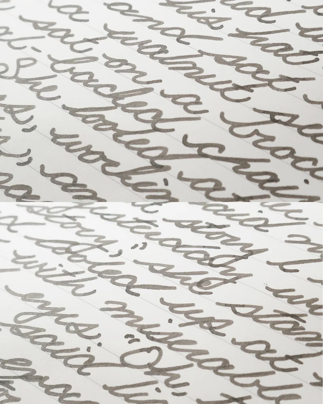 Monteverde Smoke Noir cursive macro 1