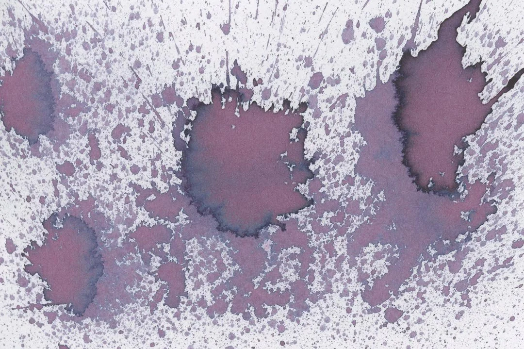 Diamine Lady Grey ink splat