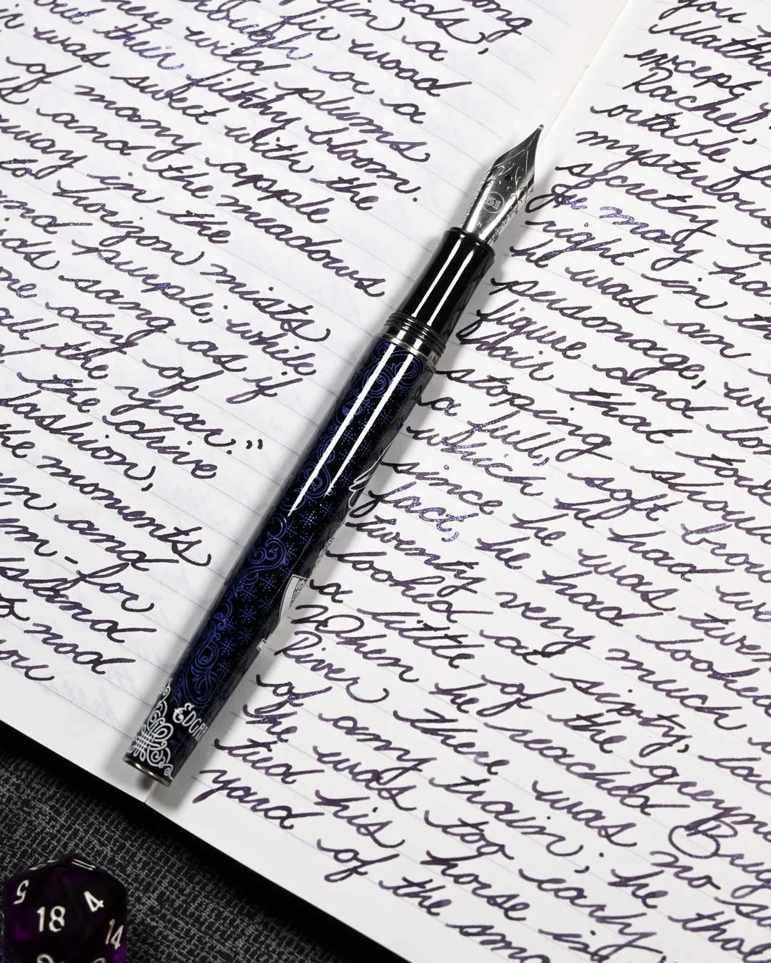 Wearingeul The Raven writing sample with Retro51 Tornado "The Raven" 2