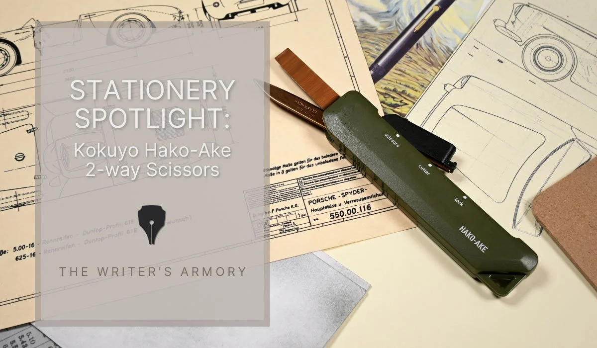 Stationery Spotlight: Kokuyo Hako-Ake 2-Way Scissors