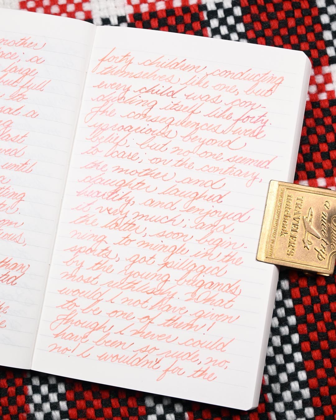 Diamine Ambience writing sample 4