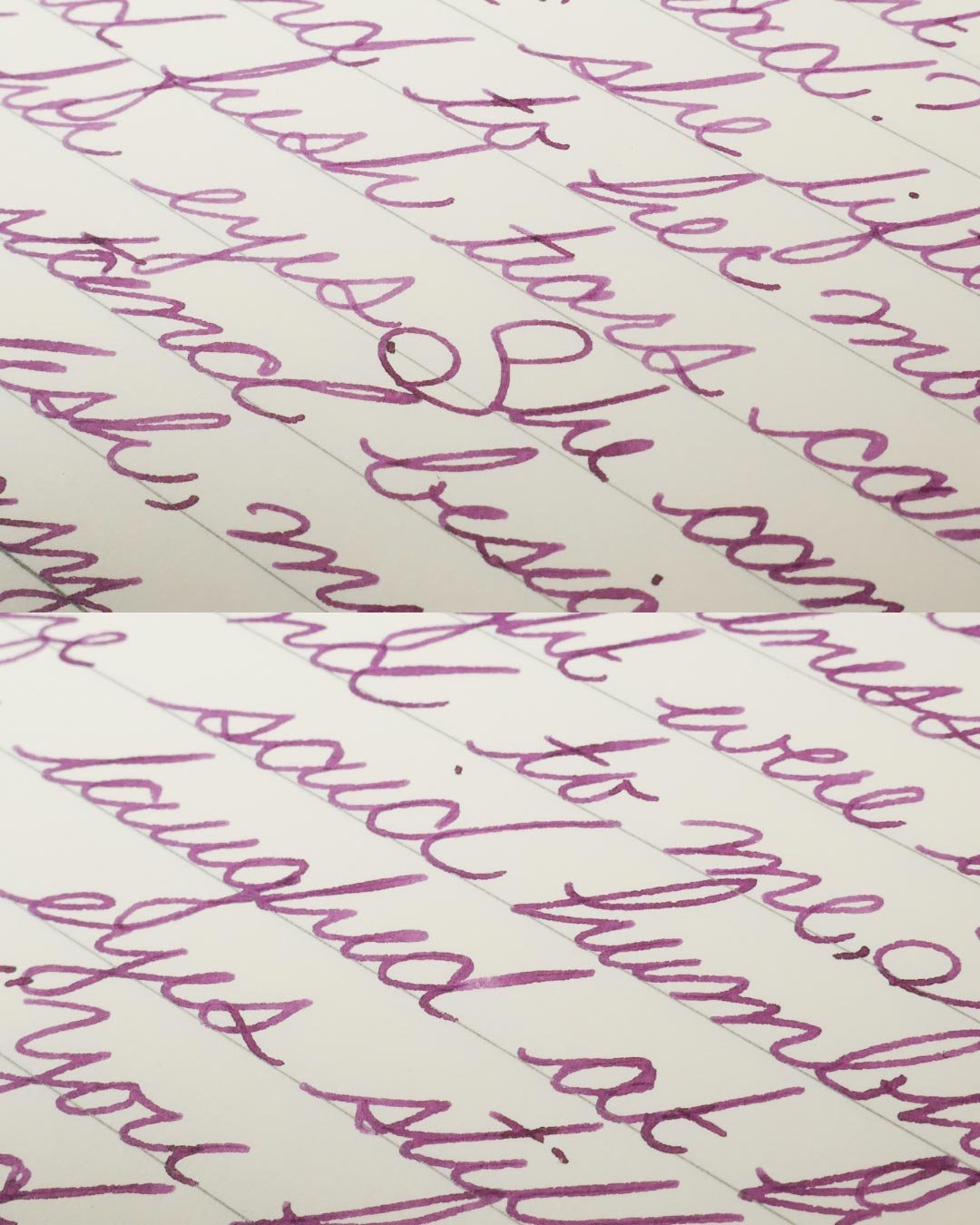 Monteverde Rose Noir cursive macro 2