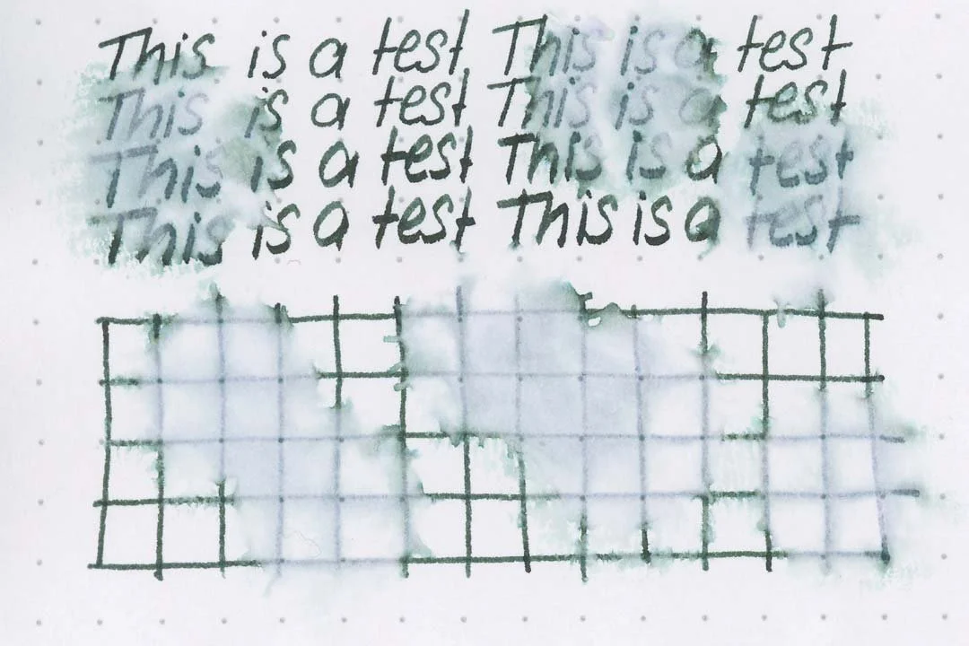 Monteverde Jade Noir water resistance