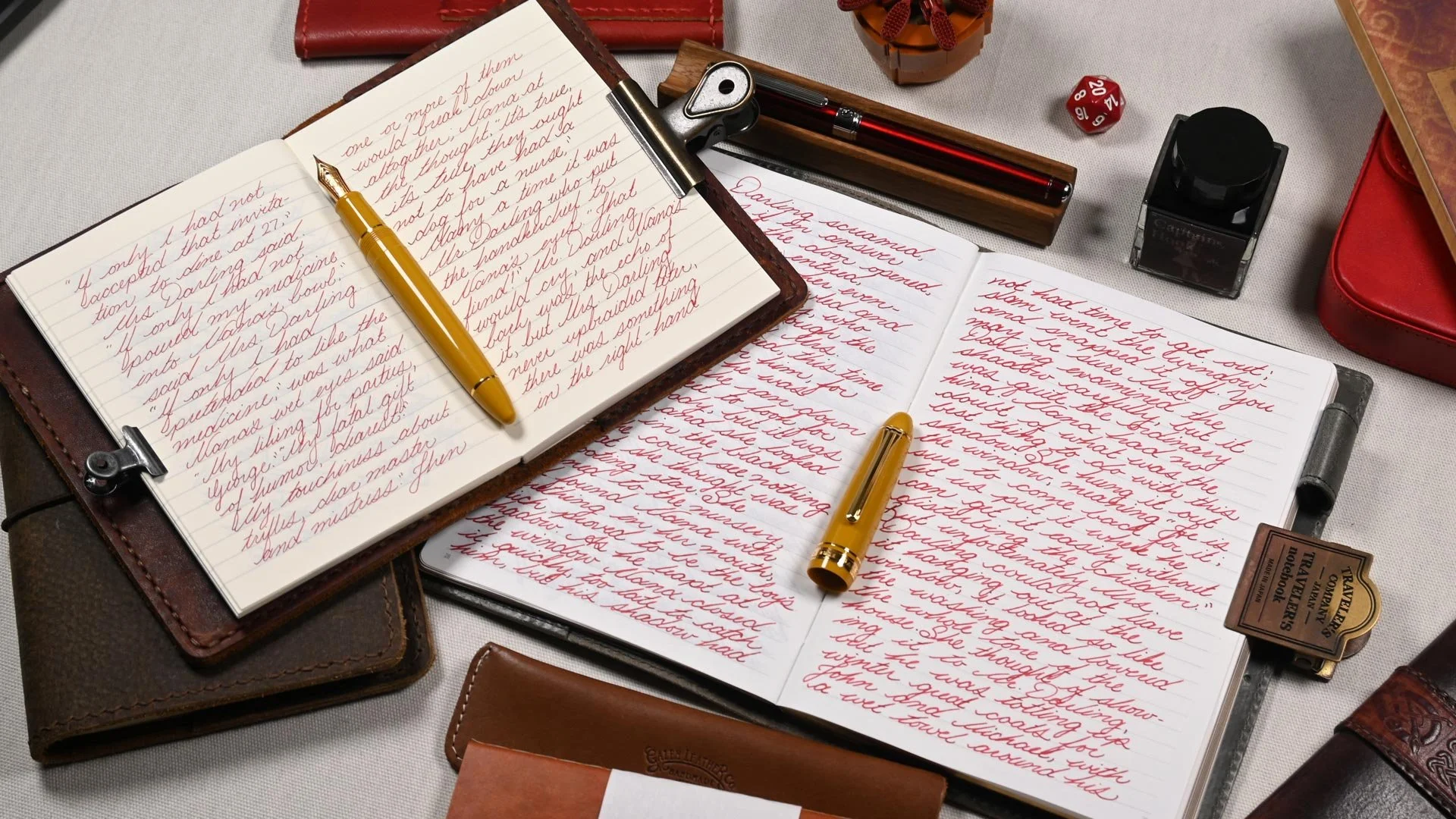 Wearingeul Captain Hook writing sample