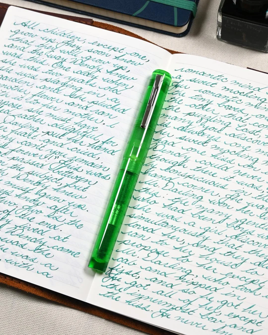 Wearingeul Tick Tock Croc writing sample with Franklin-Christoph Model 03 1