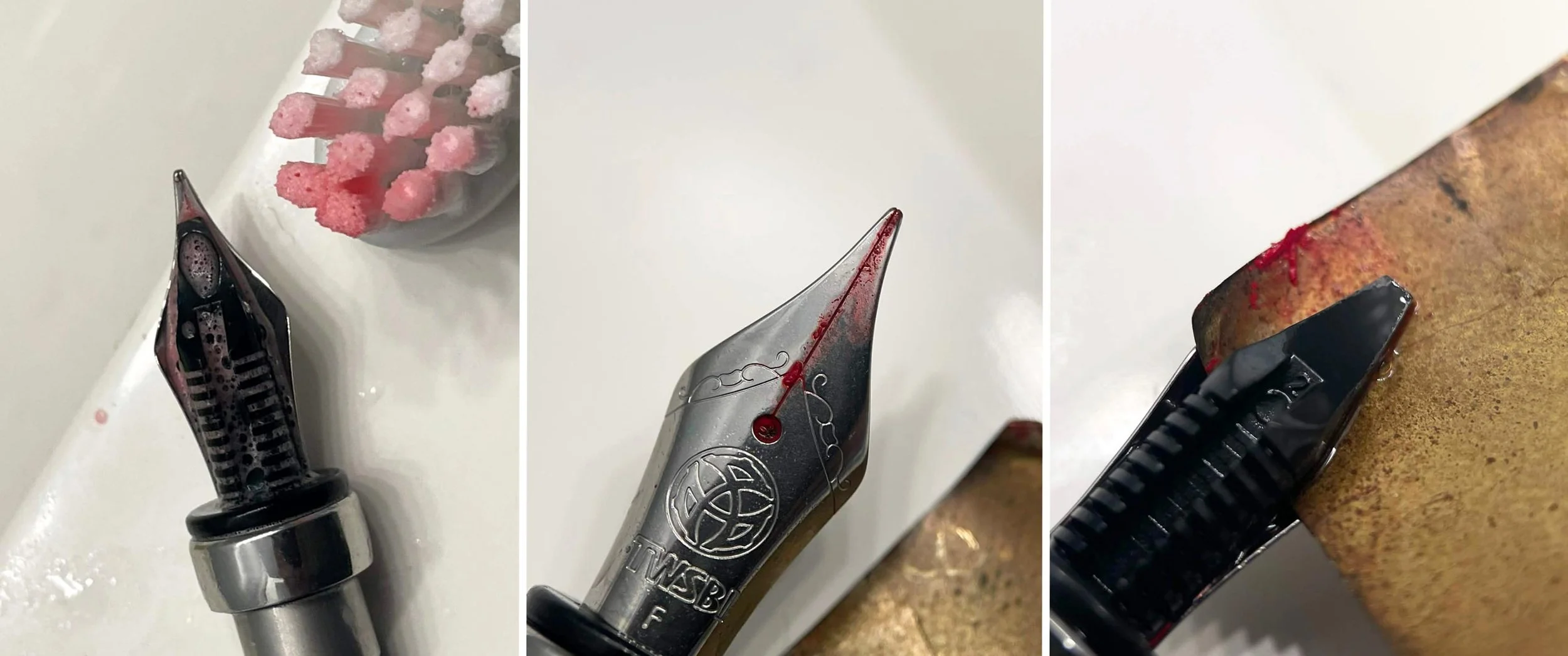 Diamine Carousel cleaning 3