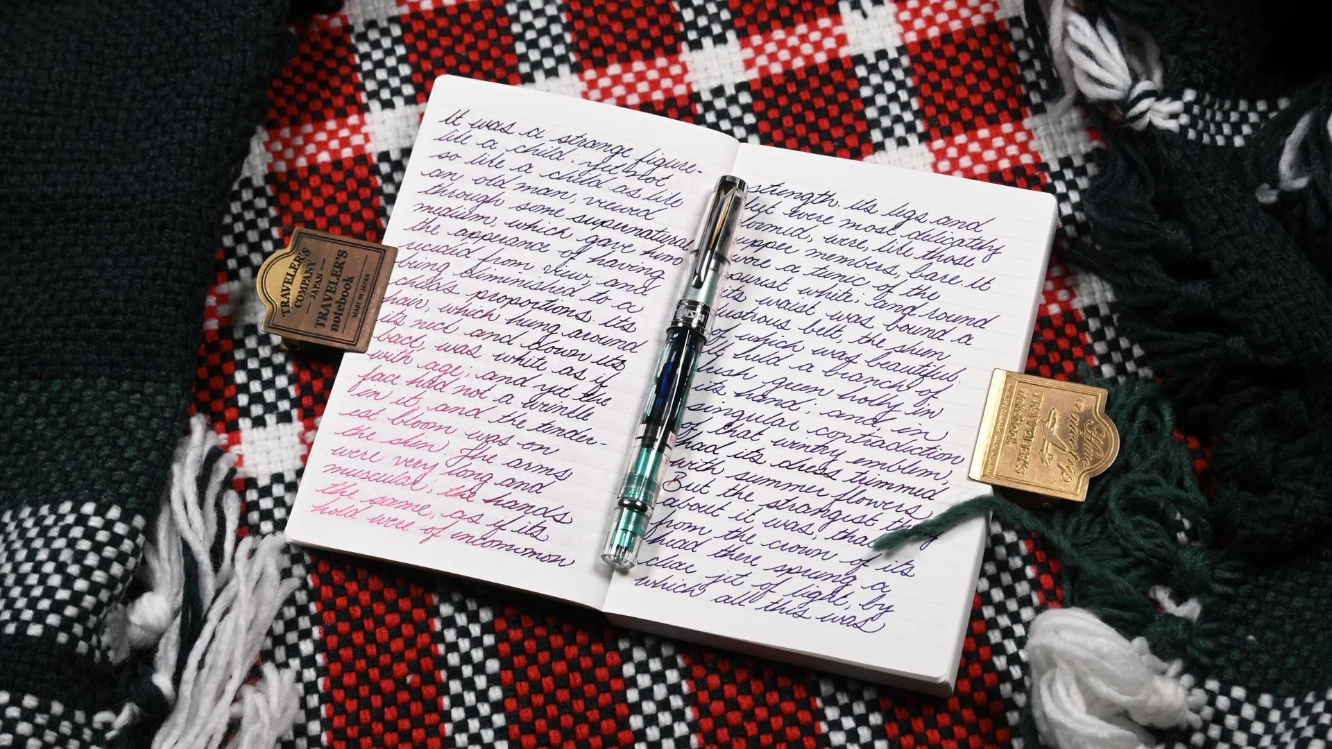 Diamine Dream Catcher writing sample 1