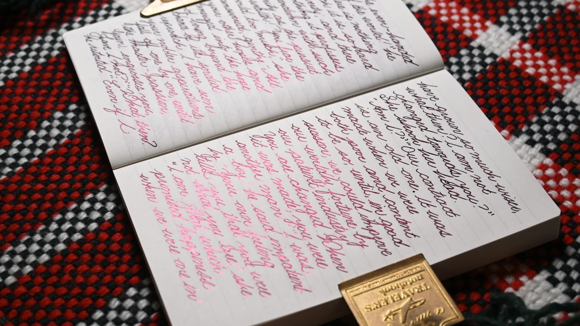 Diamine Laurel writing sample 2