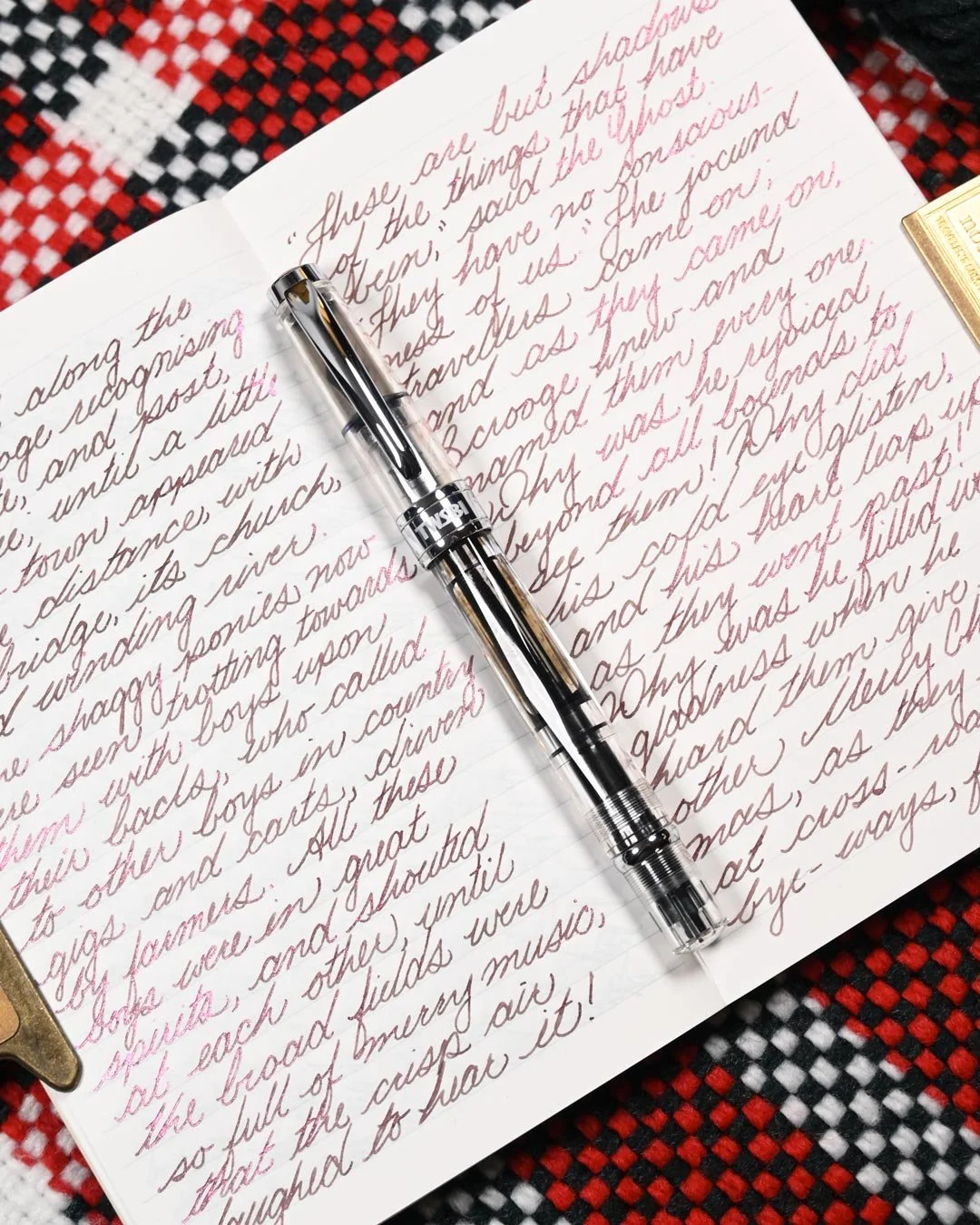 Diamine Nostalgia writing sample 3