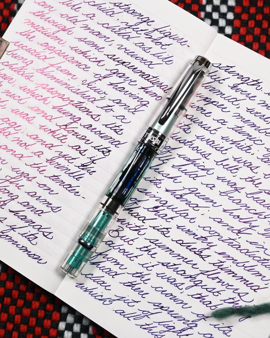 Diamine Dream Catcher writing sample 3