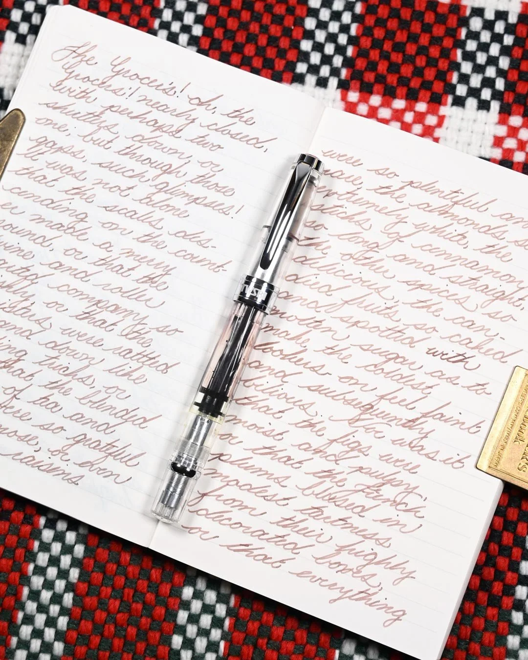 Diamine Antler writing sample 3