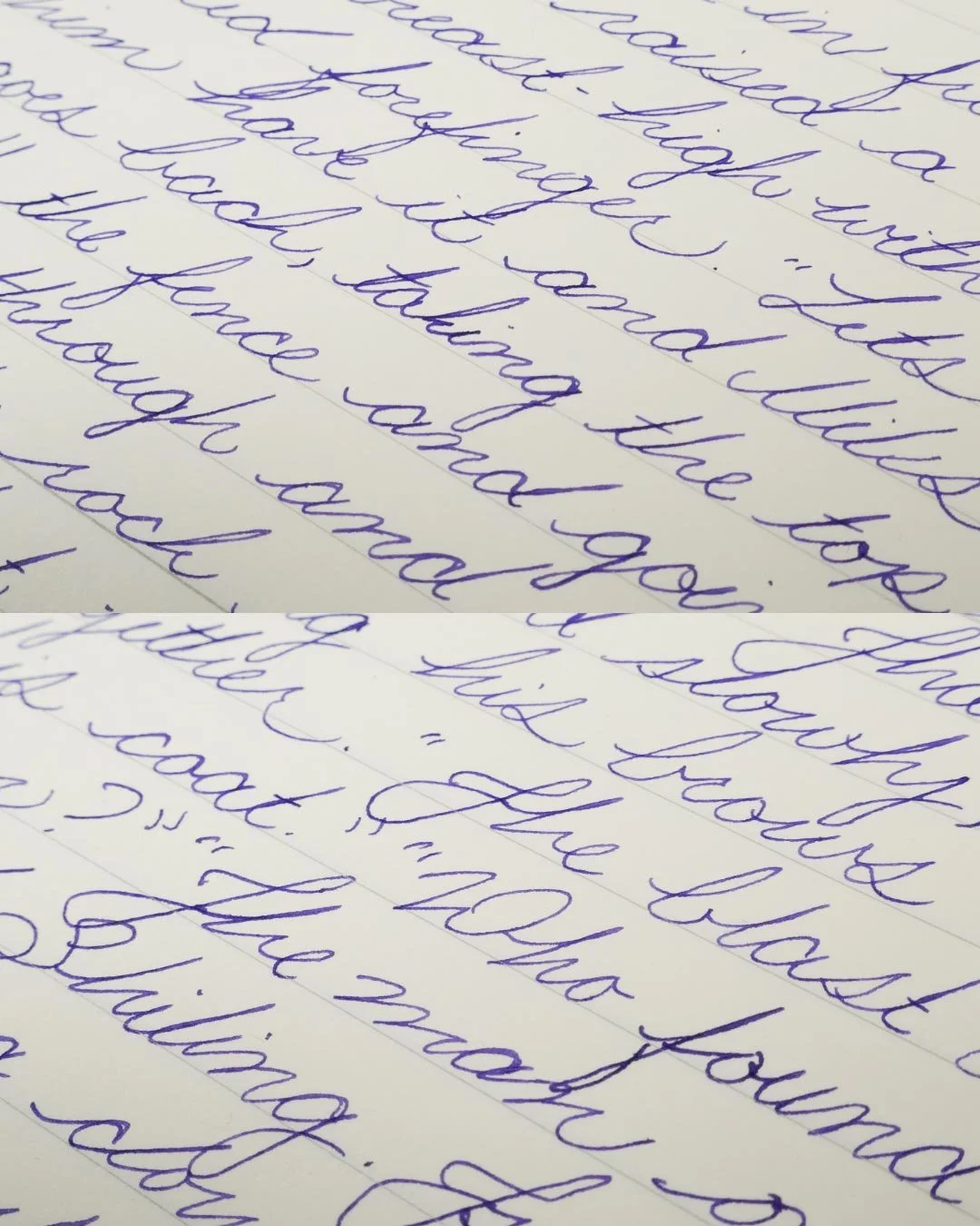 Monteverde Mulberry Noir cursive macro 2