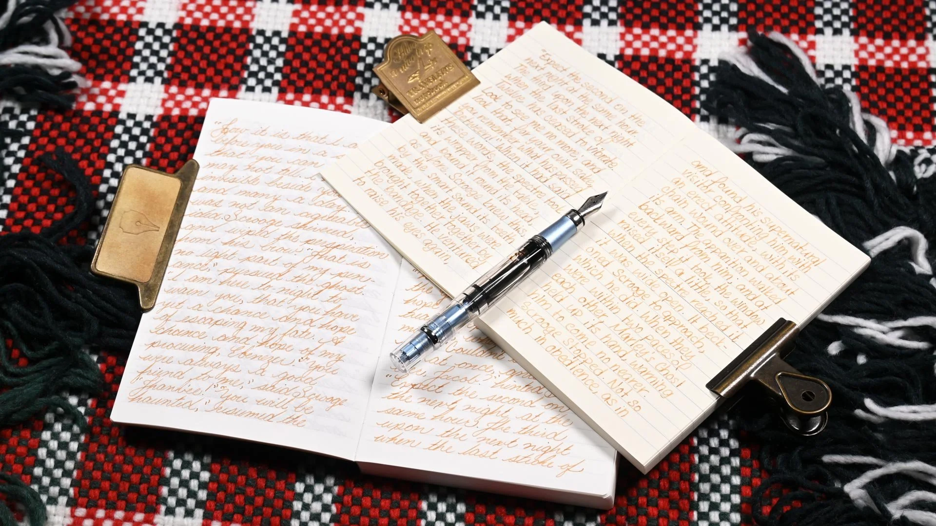 Diamine Marie Rose writing sample 2
