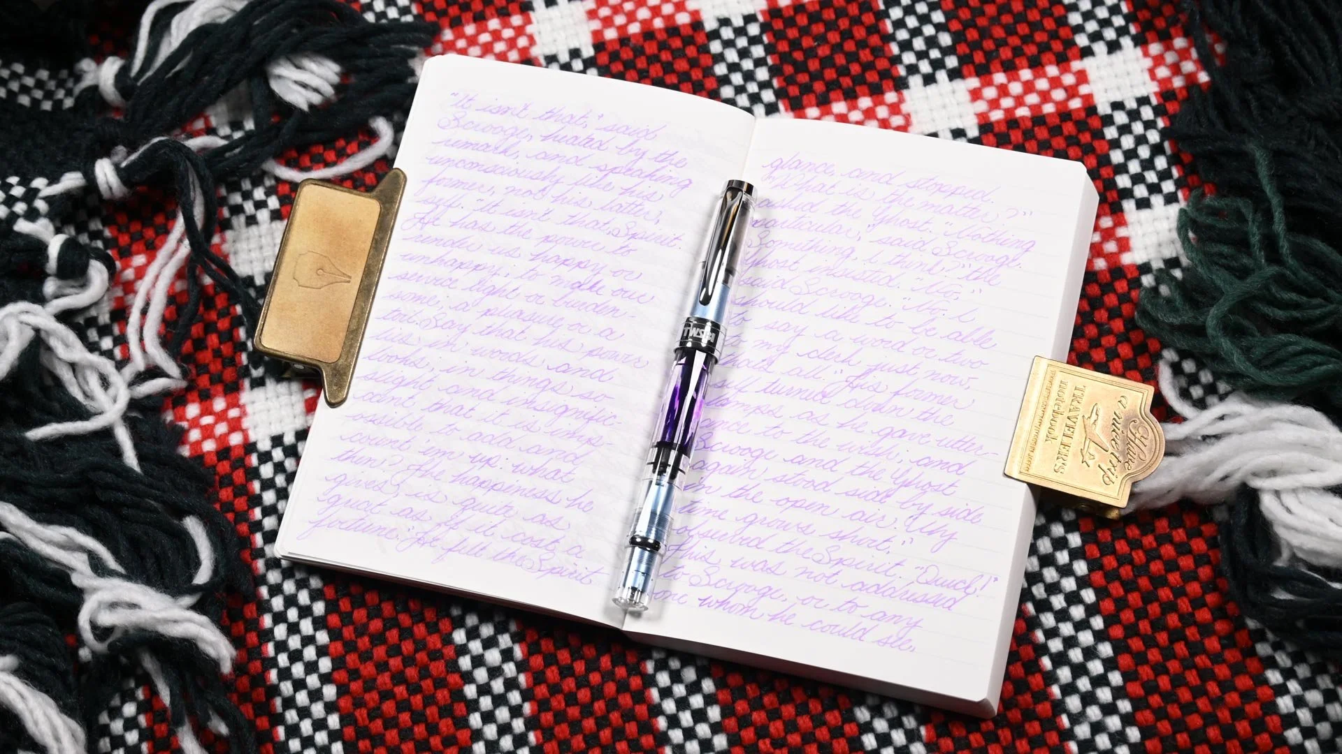 Diamine Gala writing sample 1