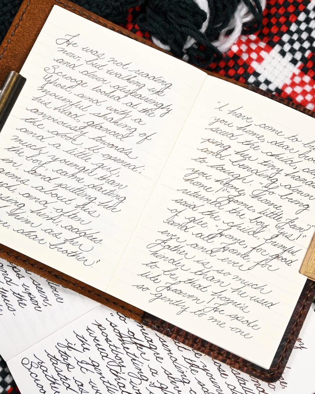 Diamine Molten Basalt writing sample 5