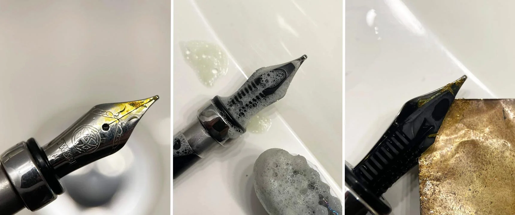 Diamine Pineapple Spritz cleaning 4