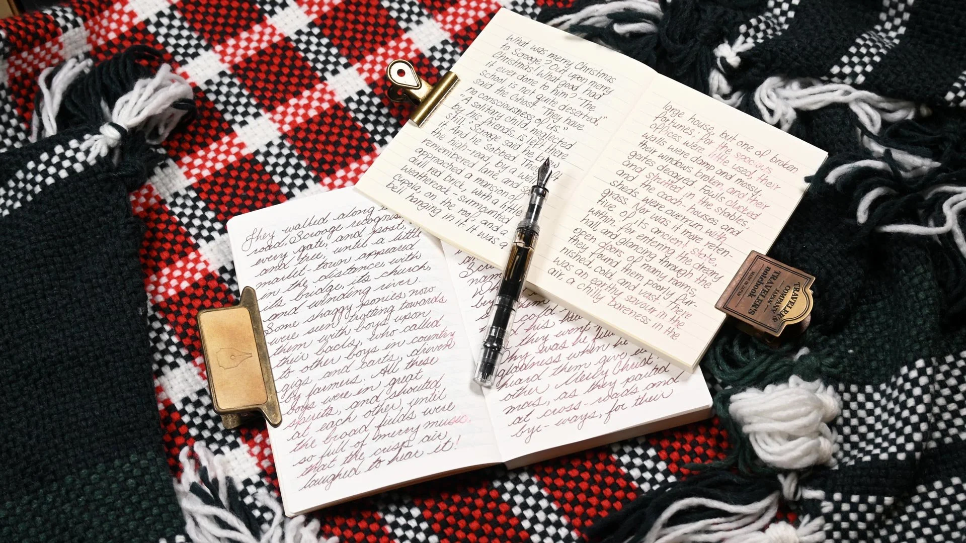 Diamine Nostalgia writing sample 1