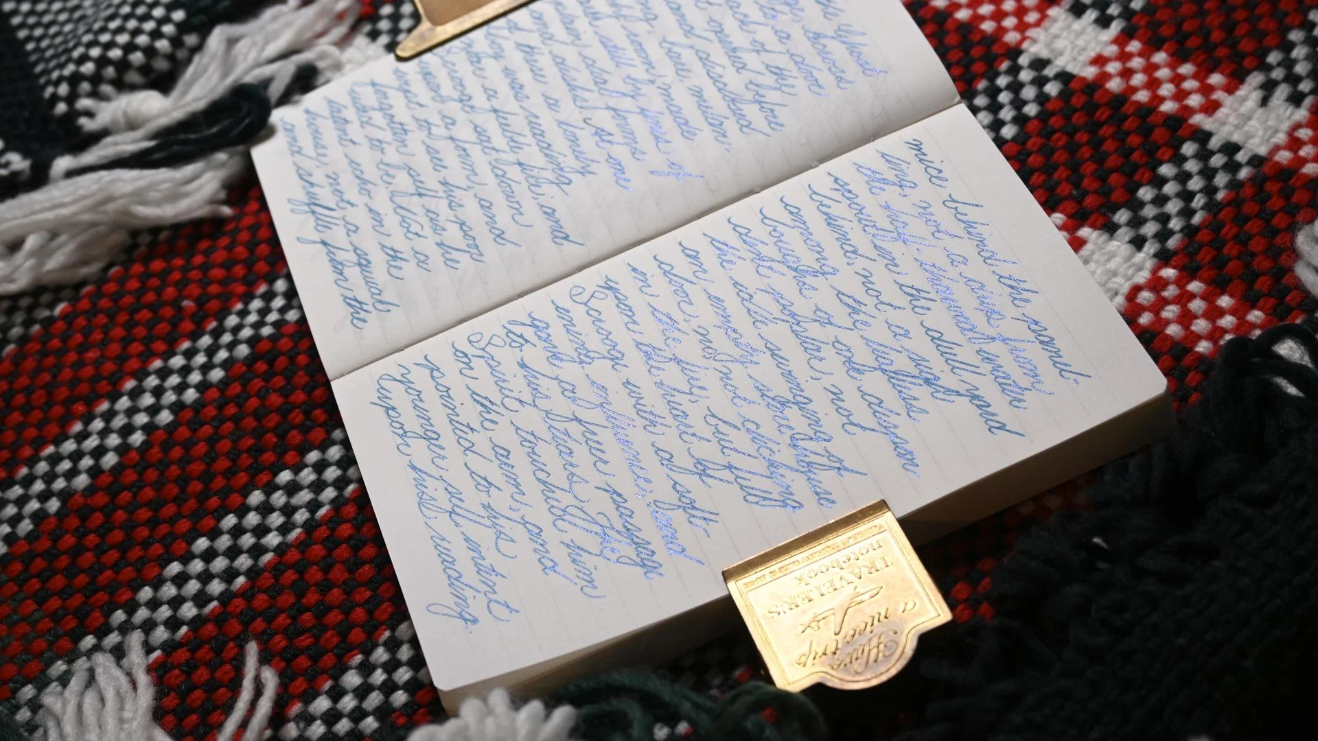 Diamine Brrr! writing sample 2