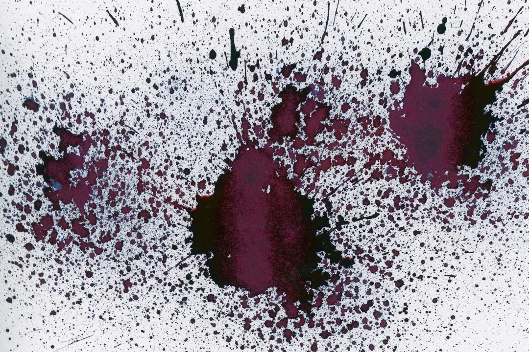 Diamine Dream Catcher ink splat