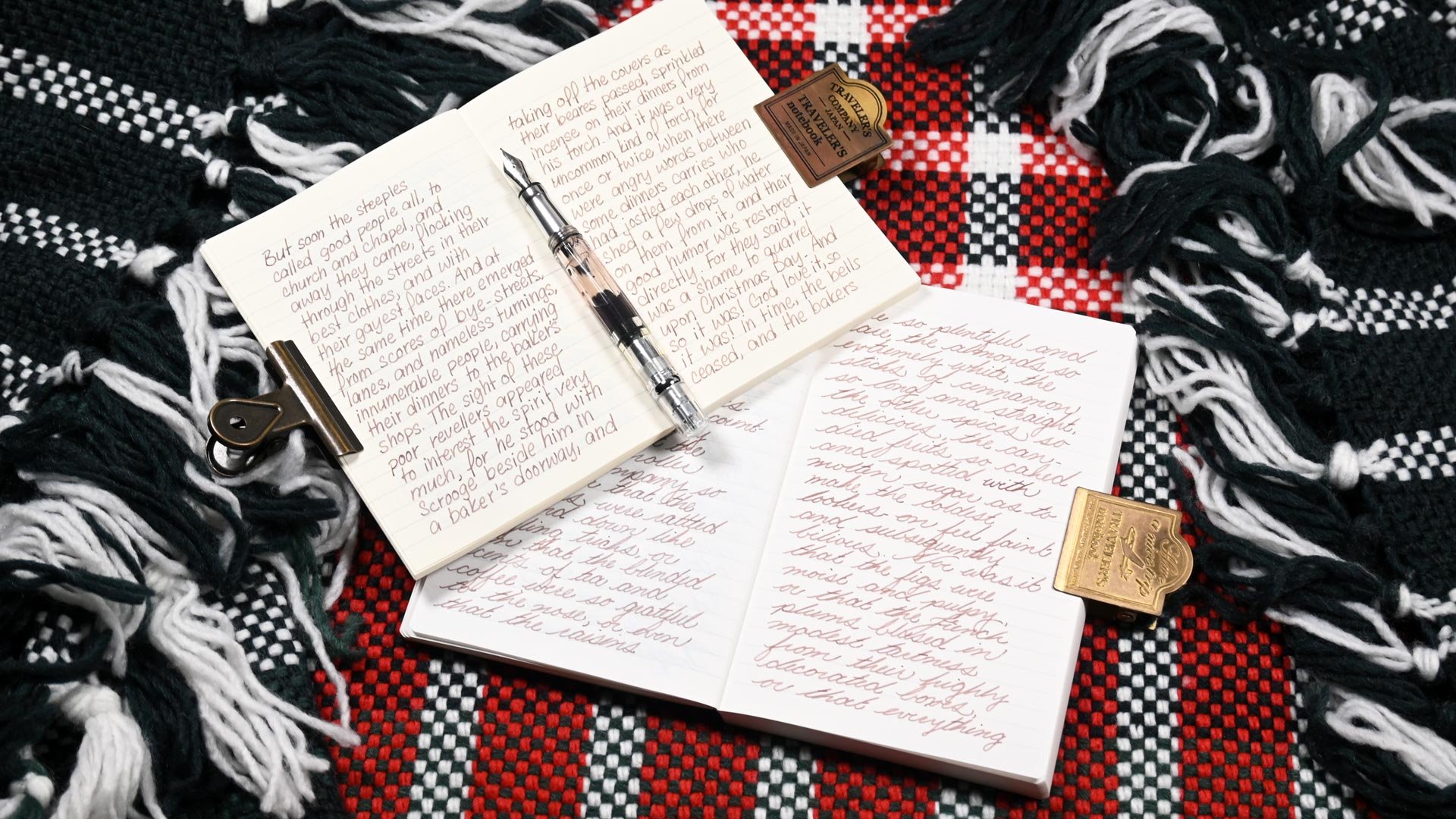 Diamine Antler writing sample 2