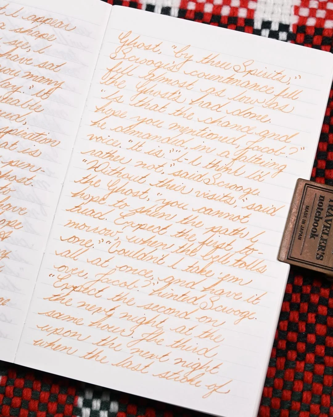 Diamine Marie Rose writing sample 4