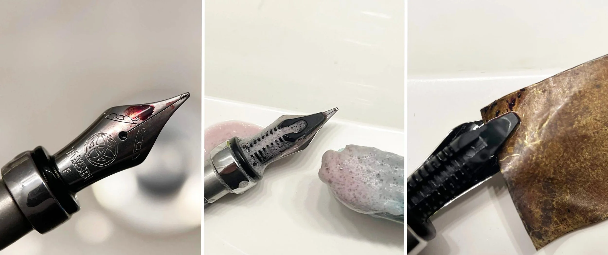 Diamine Antler cleaning 3