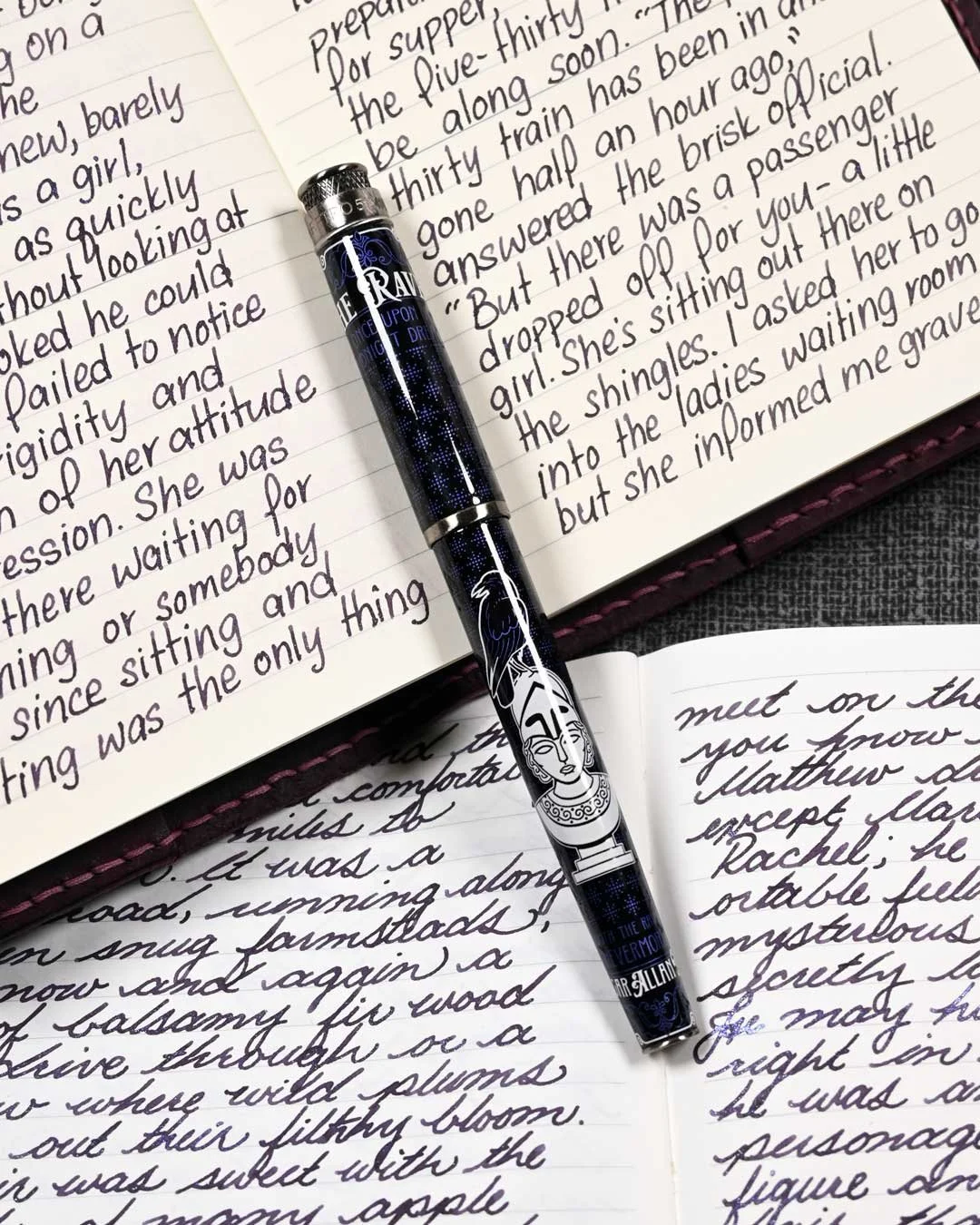Wearingeul The Raven writing sample with Retro51 Tornado "The Raven" 4