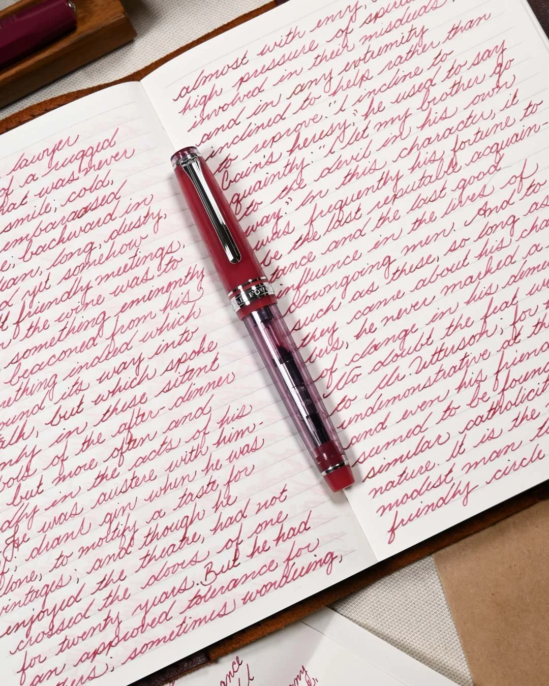 Wearingeul Henry Jekyll writing sample with Sailor Pro Gear Wisteria 1