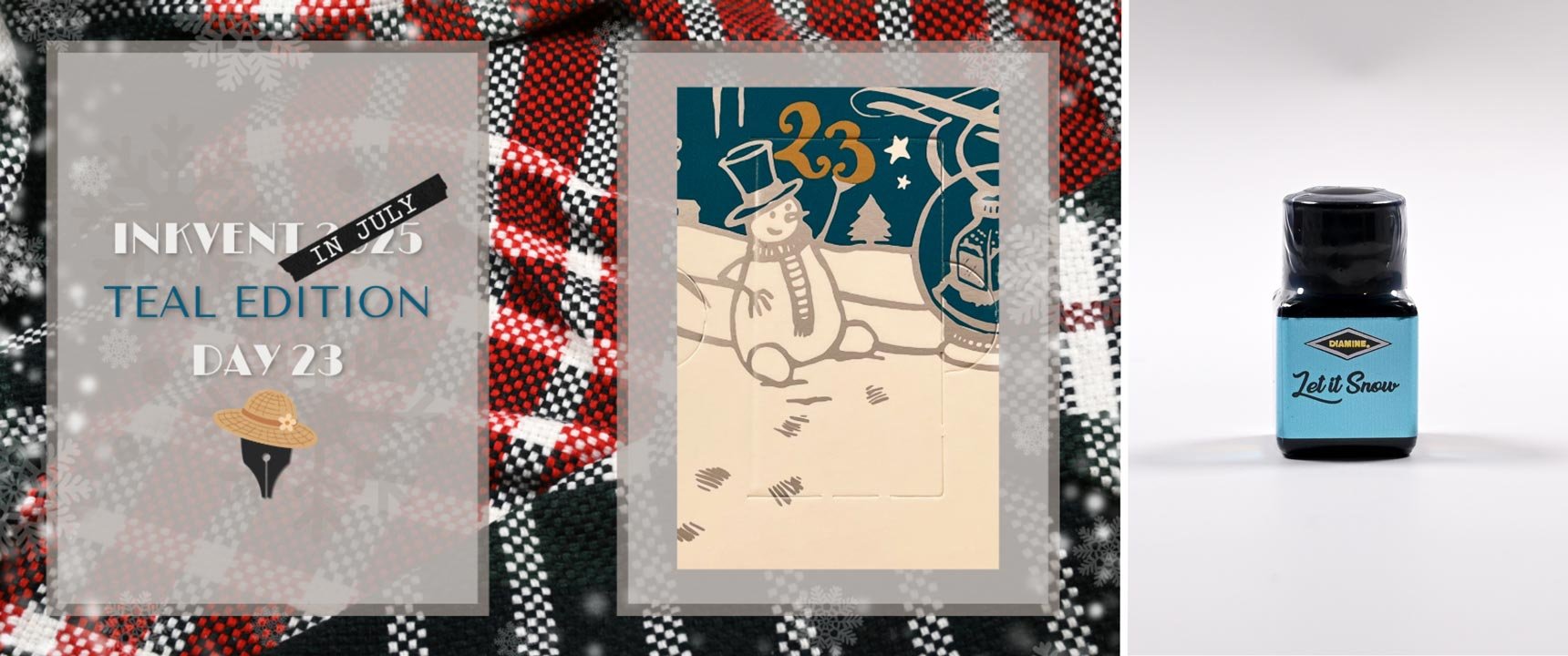 Diamine Let it Snow bottle