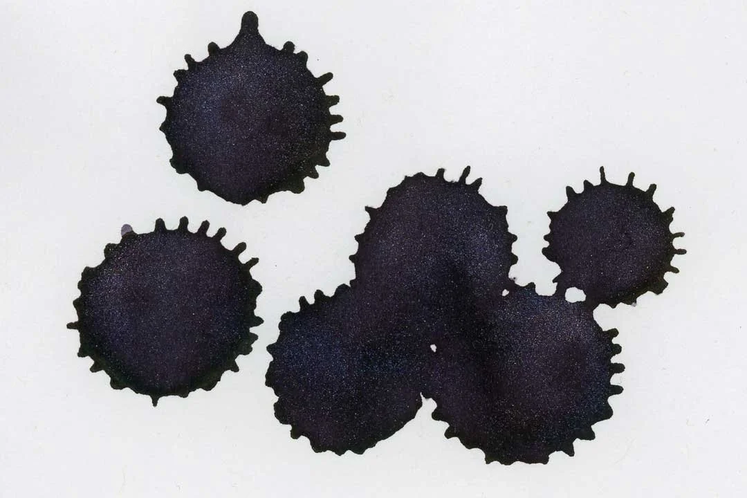 Wearingeul The Raven ink droplets