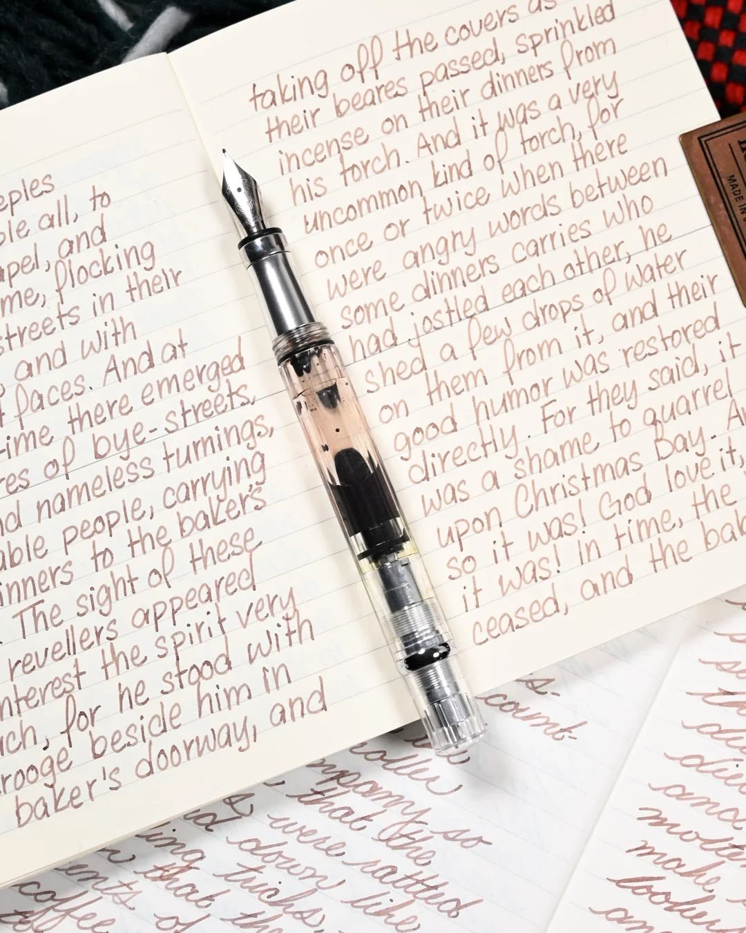 Diamine Antler writing sample 6