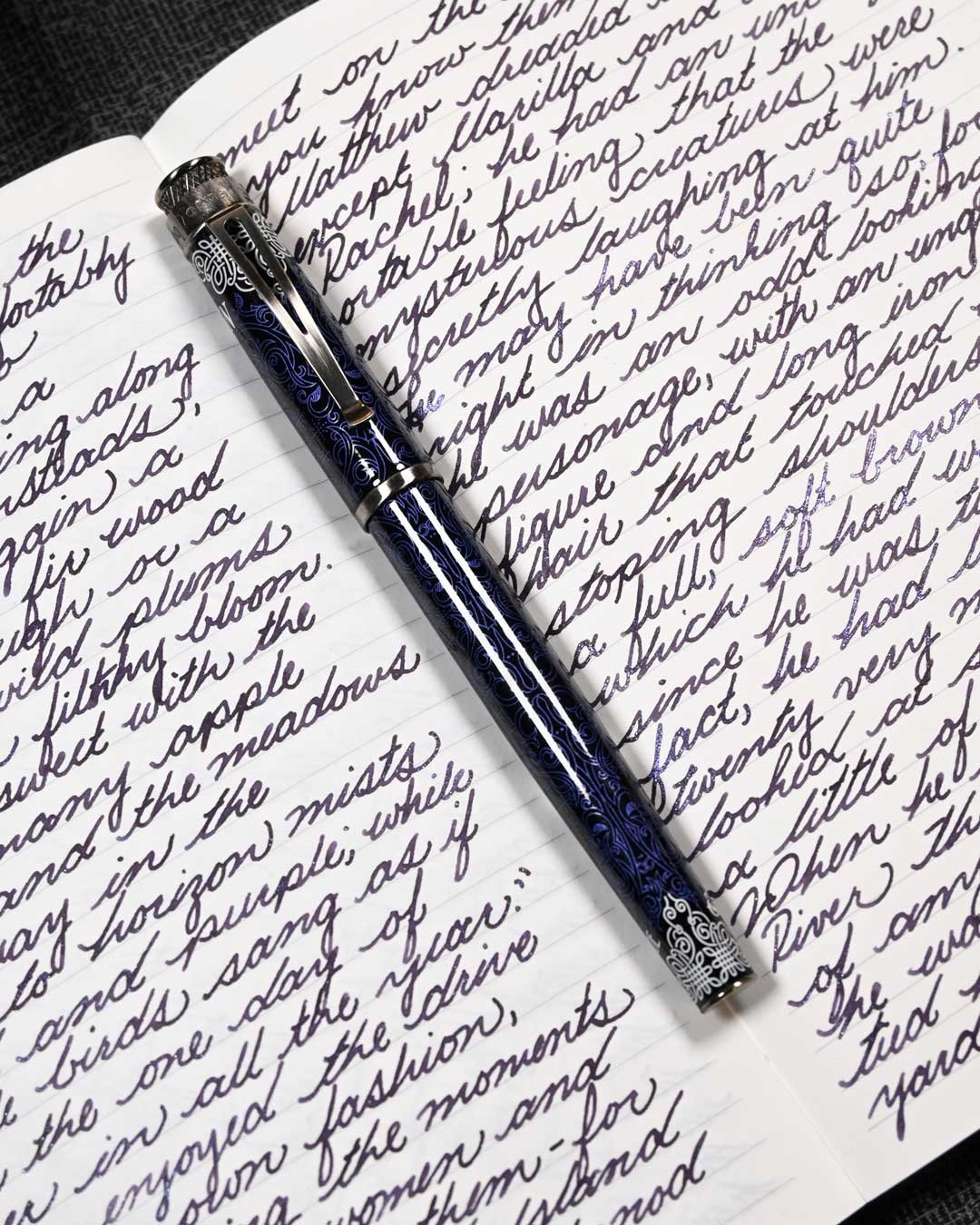 Wearingeul The Raven writing sample with Retro51 Tornado "The Raven" 1
