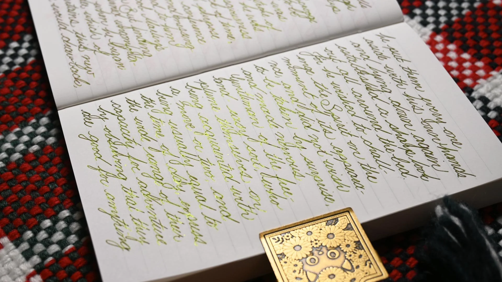 Diamine Chaos writing sample 2