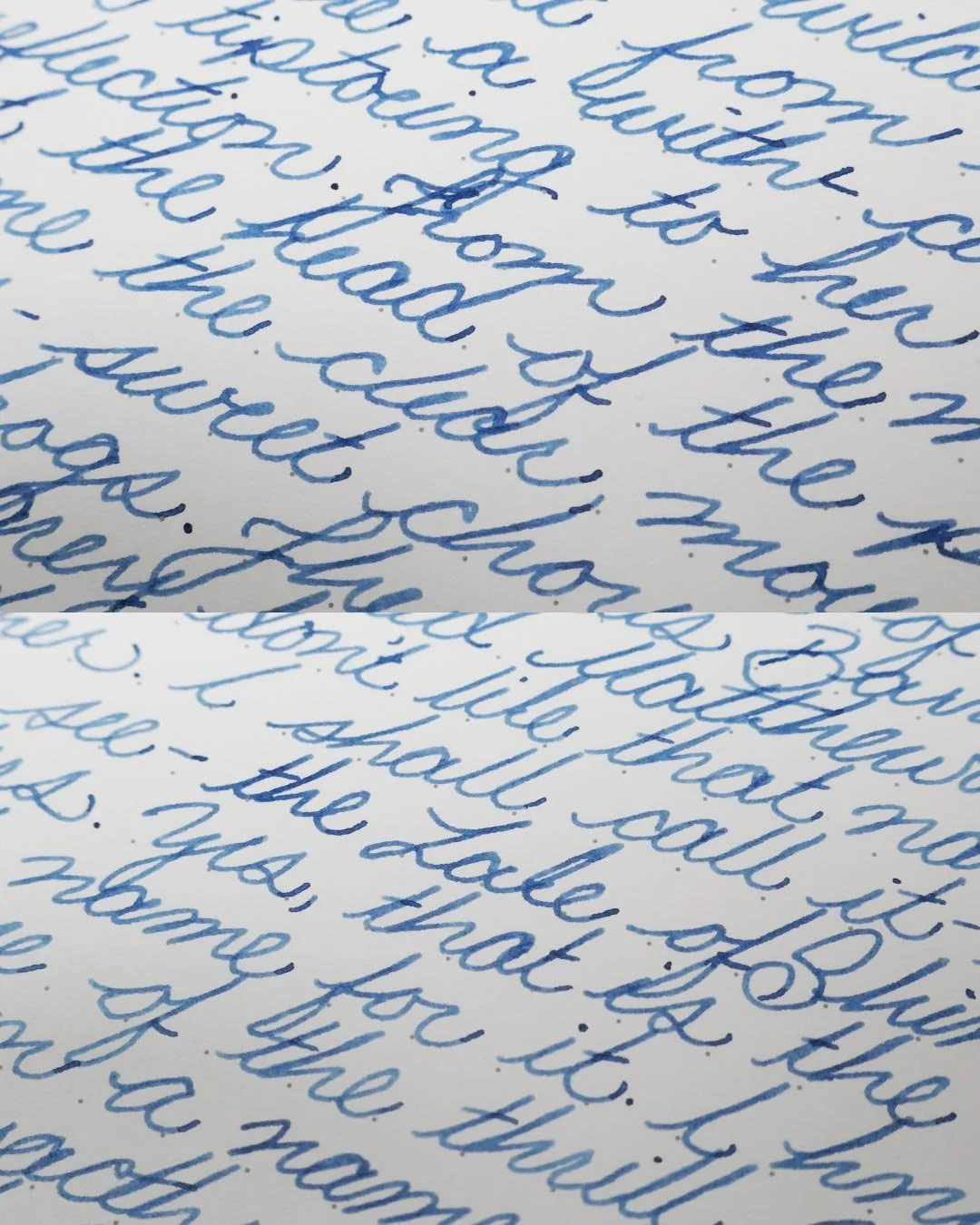 Wearingeul The Sky, Seasons Passing By cursive macro 2
