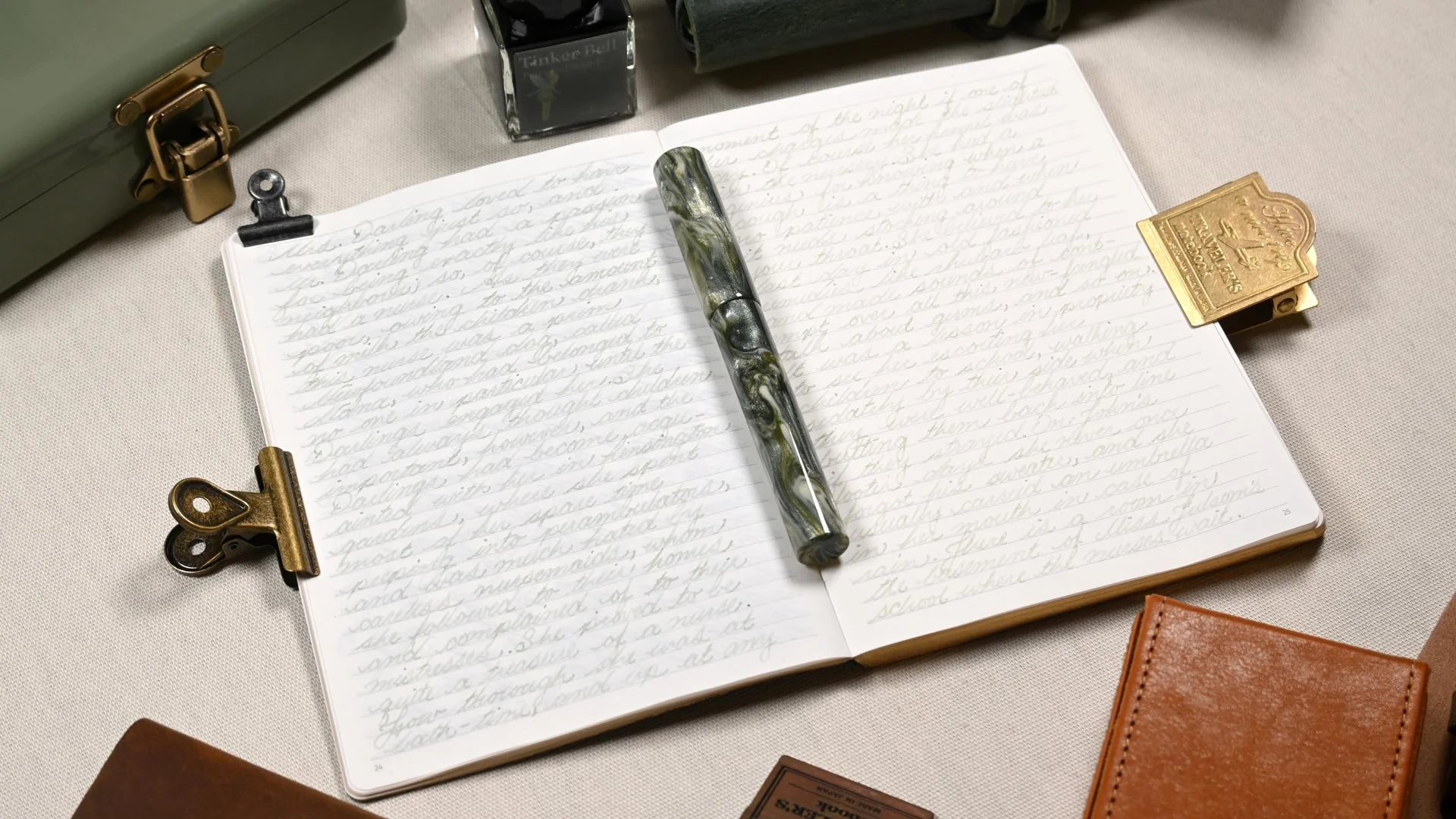 Wearingeul Tinker Bell writing sample 1