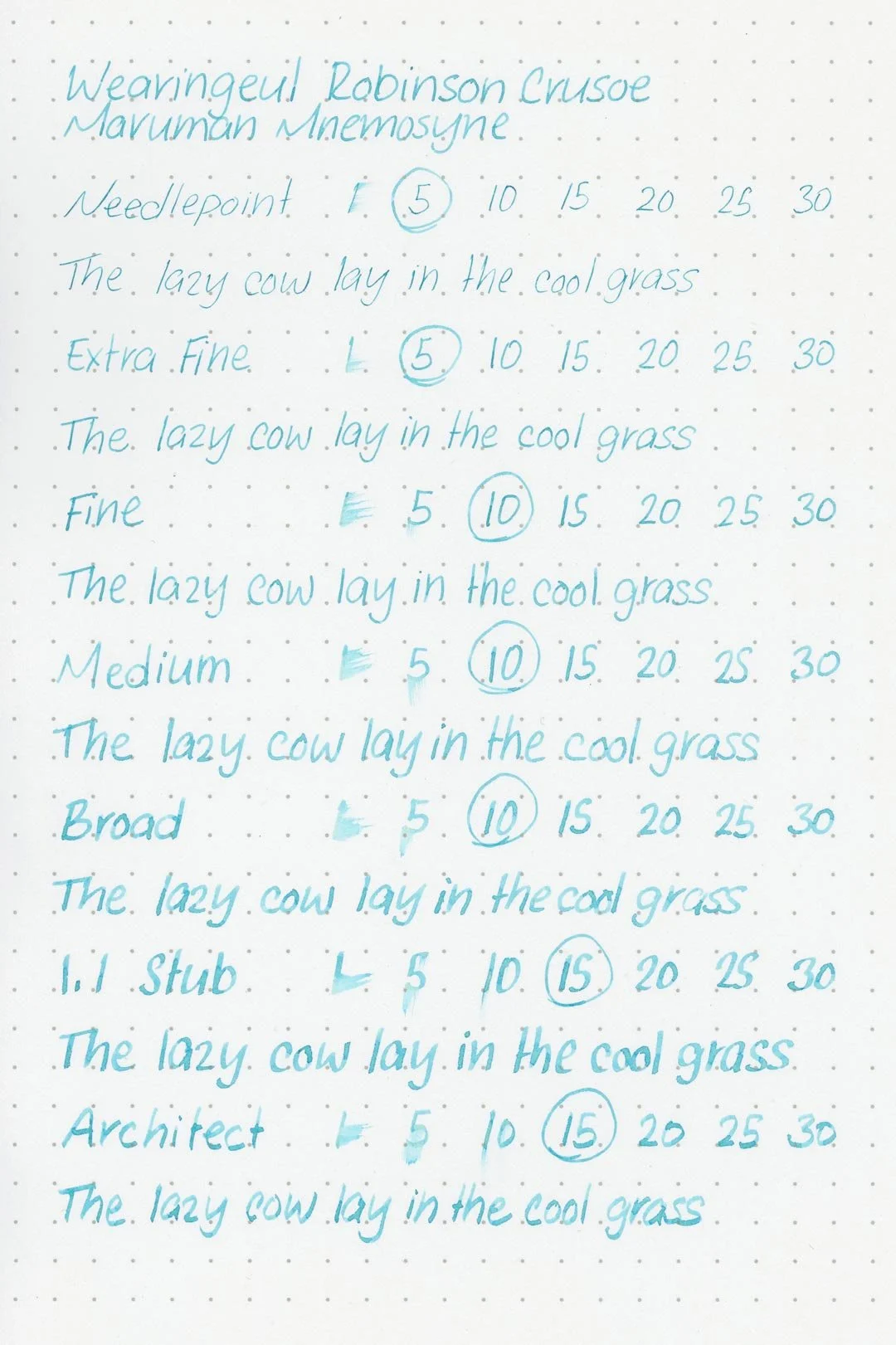 Wearingeul-Robinson-Crusoe-Ink-Test-Maruman-Front.jpg