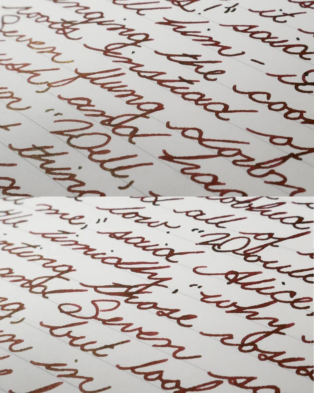 Wearingeul Queen of Hearts cursive macro 1