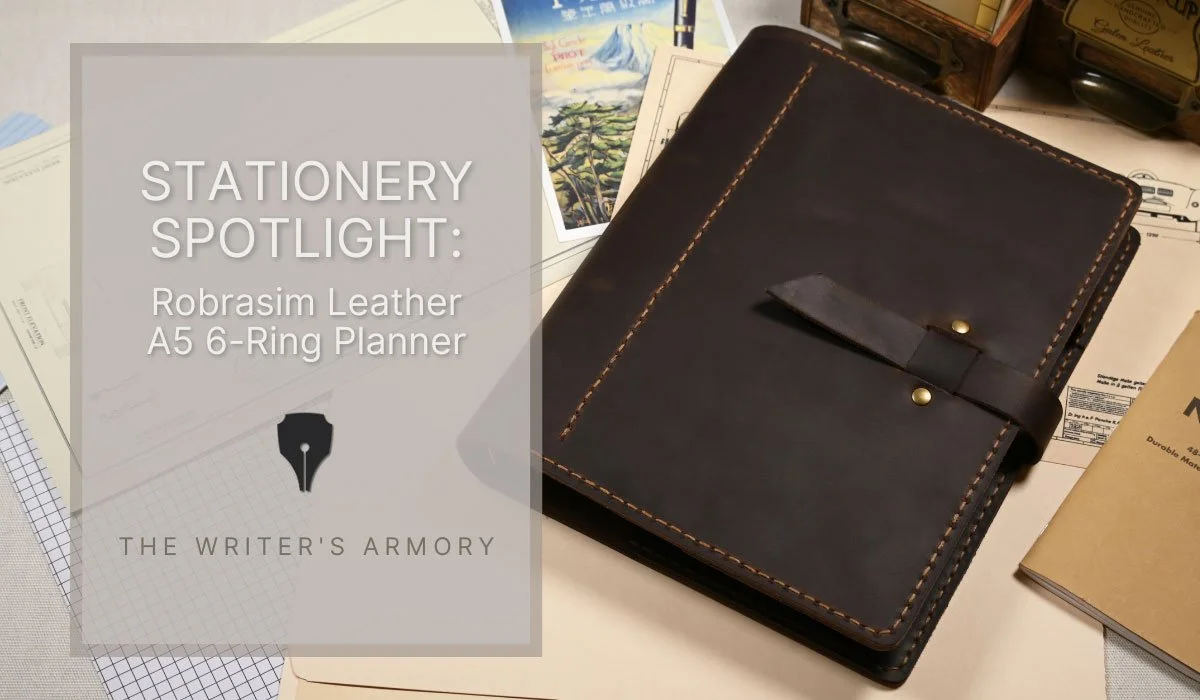 Stationery Spotlight: Robrasim Leather A5 6-Ring Planner