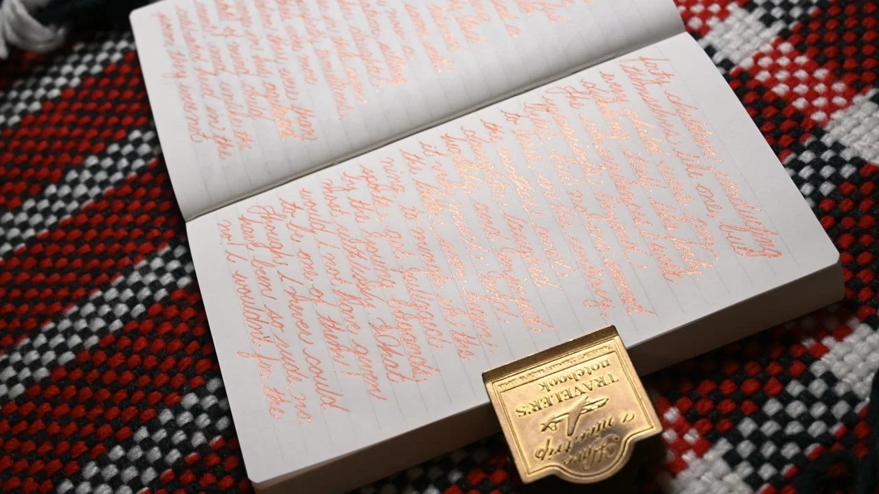 Diamine Ambience writing sample 2