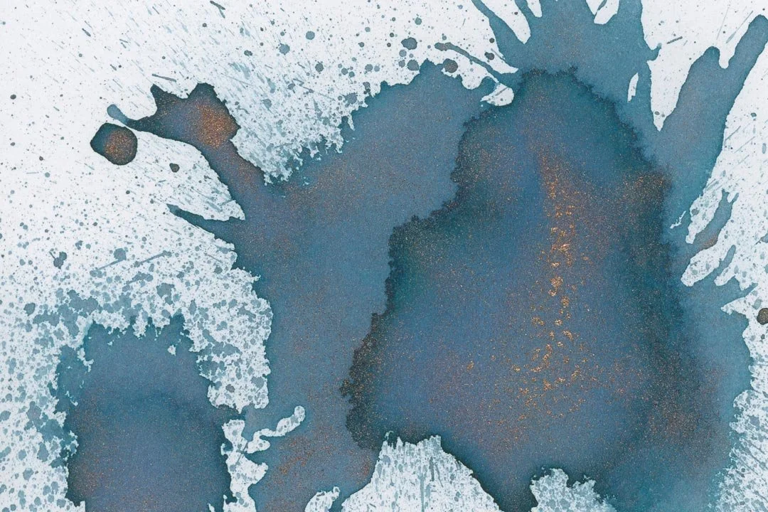 Wearingeul Annabel Lee ink splat