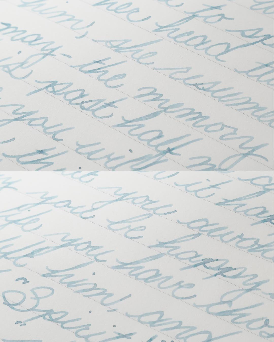 Diamine Overcast cursive macro