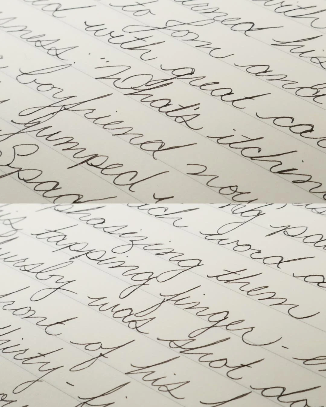 Monteverde Raven Noir Cursive Macro 3