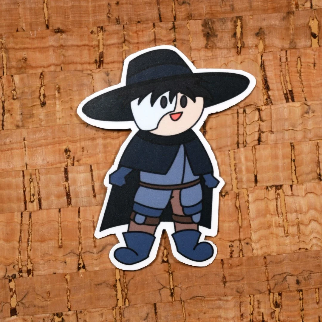 Phantom Knight 2" Sticker