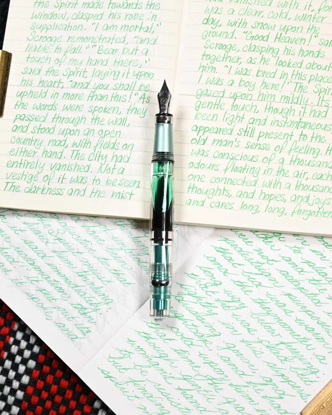 Diamine Bittersweet writing sample 4